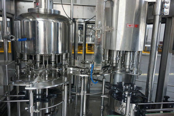 Olive Oil / Lube Oil Filling Machine for PET / Glass Bottle or Can , Rotary Type