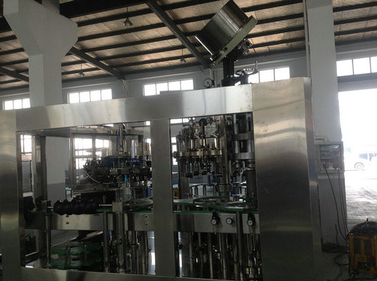 Aseptic Beer Filling Machine , Drinking Water Filling Production Line 12 Head - 40 Heads