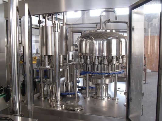Plastic bottle Washing Filling Capping Machine / Gravity Filling Equipment for Alcohol , Soy