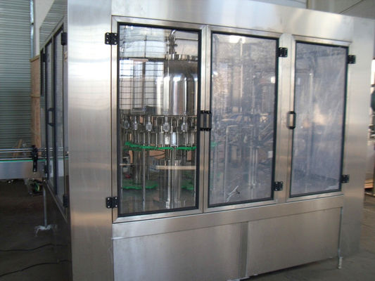 PET Bottle Mineral Water Filling Machine , Beverage Filling Plant with 6 Capping Head