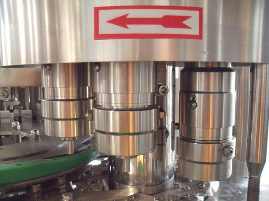 PLC 3-in-1 Washing Filling Capping Machine Carbonated Beverage Filling Machine for Bottle / Can