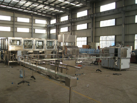 1200BPh High Speed 5 Gallon Water Filling Machine Line for Plastic Barrel / Jar