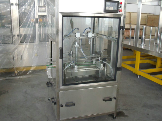 PET Bottle Cooking Oil Filling Machine , Electric Liquid Filling Production Line