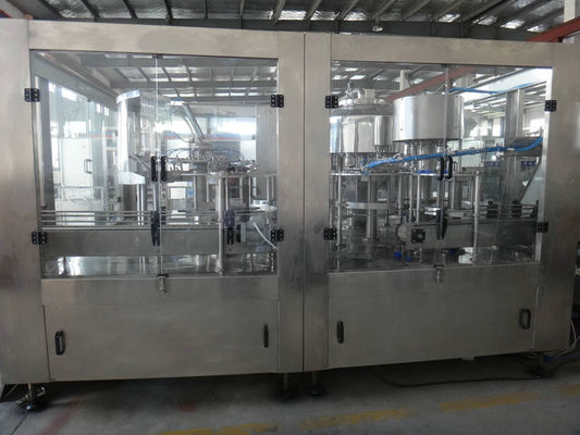 Big PET Bottle Washing Filling Capping Machine , Mineral / Pure Water Filling Equipment