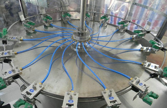 Fruit Juice / Soft Water Automatic Bottle Filling Machine for PET Bottle / Glass Bottle , Screw Cap