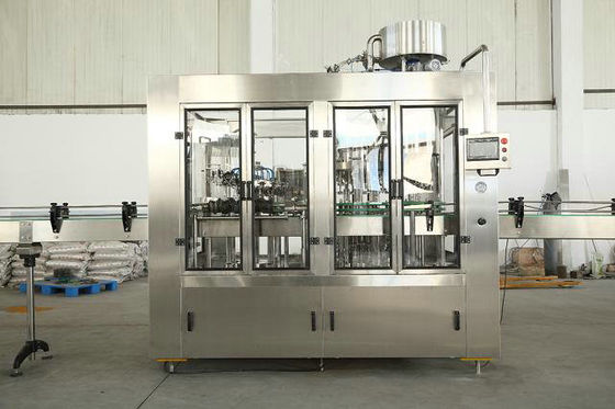Can Beer Filling Machine , Automatic Wine Filling Plant Aseptic and High Speed