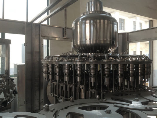 Alcoholic Beverage / Carbonated Beverage Filling Machine , Normal Pressure Juice Filling Machinery