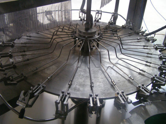 4-in-1 Balanced Pressure Juice Filling Machine , Beverage Filling Production Line for Bottle