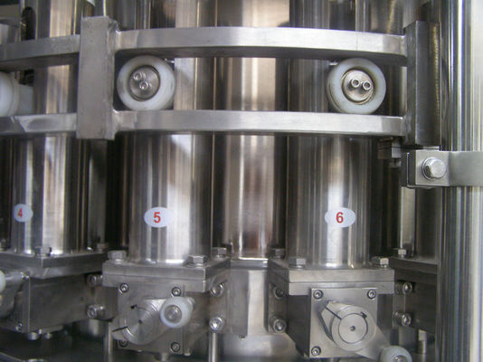 4-in-1 Balanced Pressure Juice Filling Machine , Beverage Filling Production Line for Bottle
