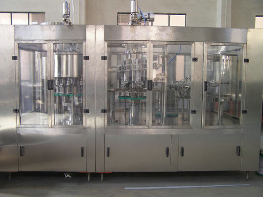 Rotary Aseptic Juice Pulp and Juice Filling Machine with Rinser and Sealer , CIP System