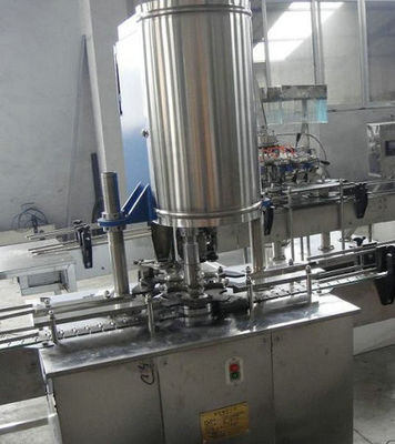 Aseptic Can Filling Machine for Drinking Water / Soft Drinks / Fruit Juice , 18 Filling Heads