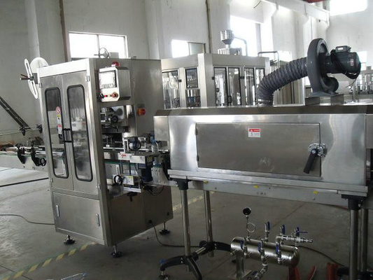 Machine à étiquettes de bouteille en plastique, machine de pellicule rigide de rétrécissement pour l'usine de boisson